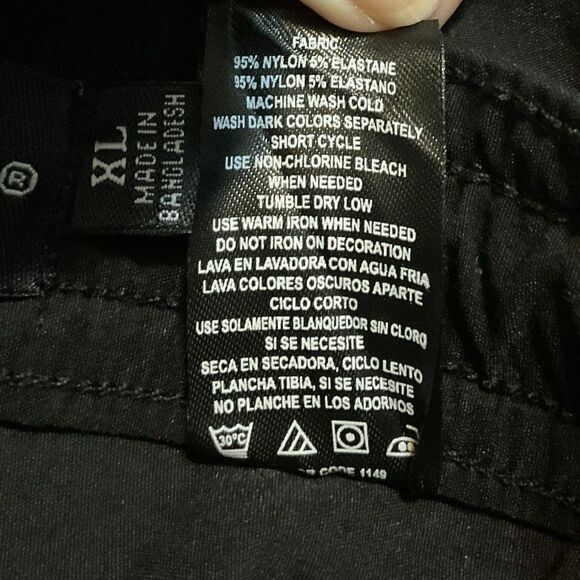 Akademiks XL Gray Cargo Pants with Stretch Drawstring - Picture 7 of 11